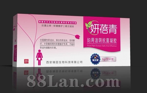 妍蓓青妇用洁阴抗菌凝胶(内配:阴道测试卡)