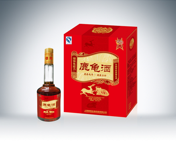 鹿龟酒(500ml*2瓶*8盒)