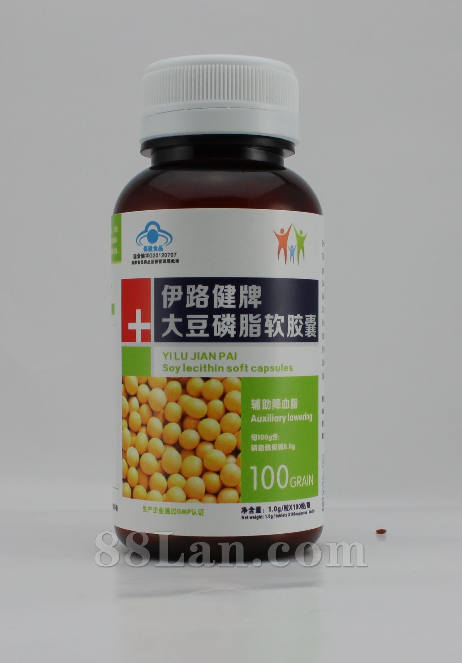 伊路健牌大豆磷脂软胶囊