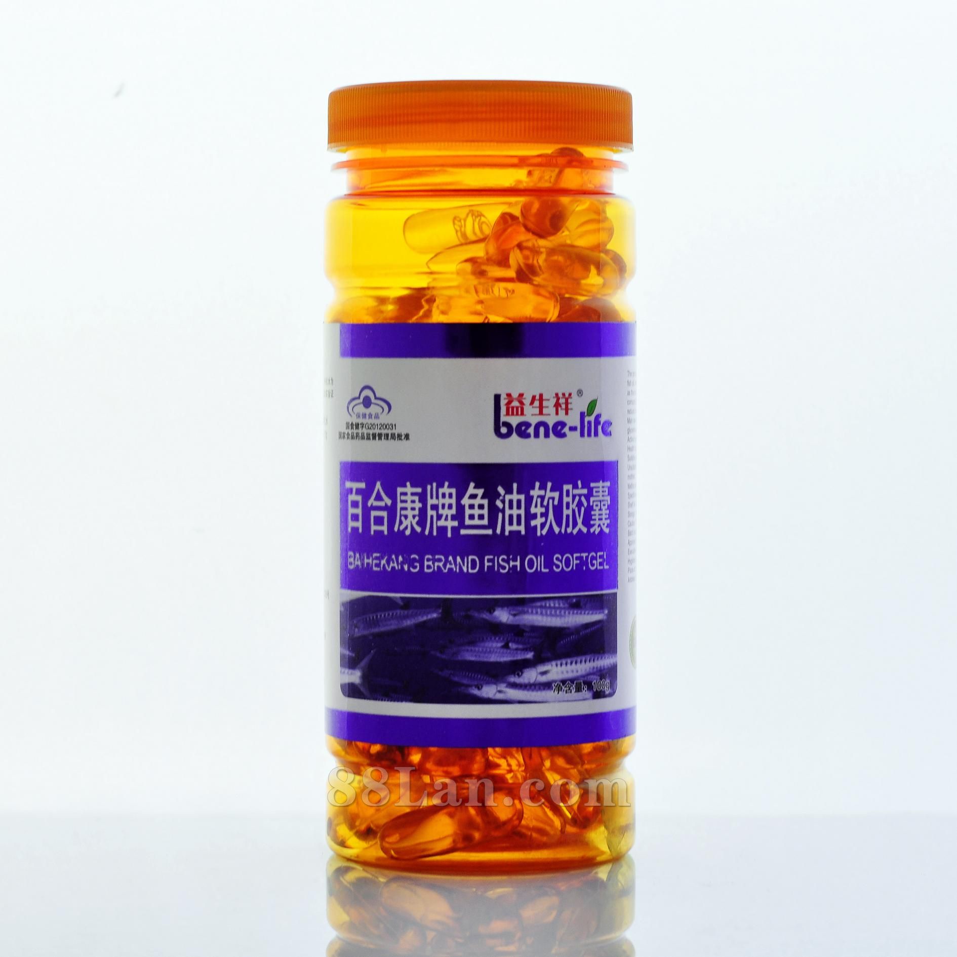 百合康牌鱼油软胶囊
