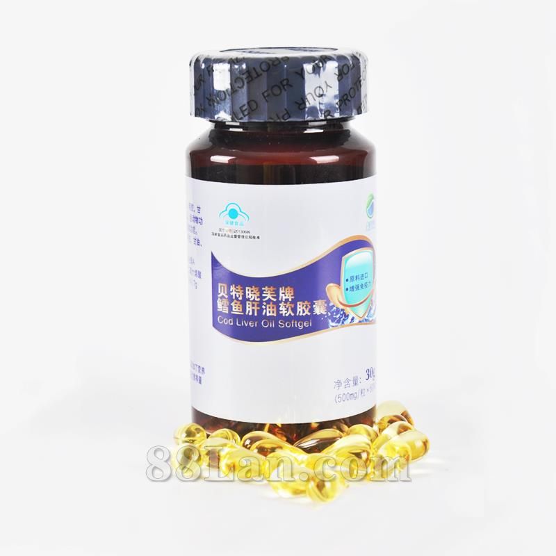 贝特晓芙牌鳕鱼肝油软胶囊