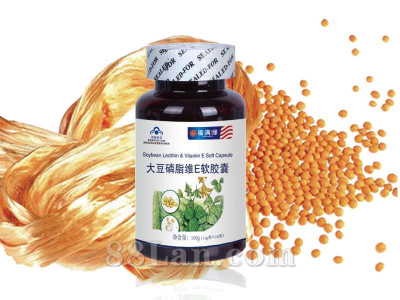 大豆磷脂维e软胶囊100g—福满缘系列