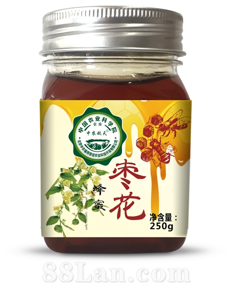 中农航天枣花蜂蜜250g