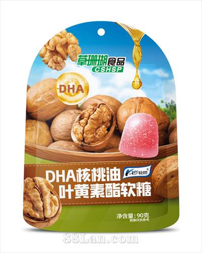 DHA核桃油叶黄素酯软糖