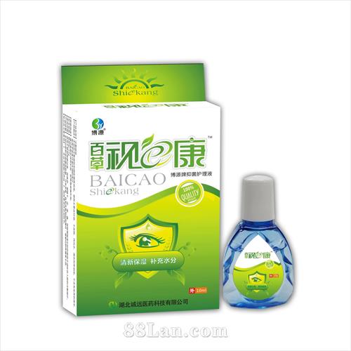 百草视E康抑菌护理液 滴眼液