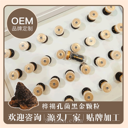 桦褐孔菌黑精粉OEM定制加工厂 桦树茸晶粉贴牌代工